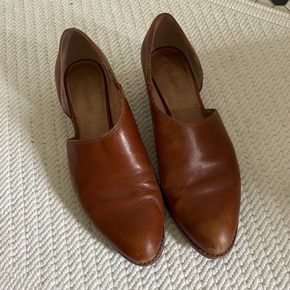 Madewell slip on half booties